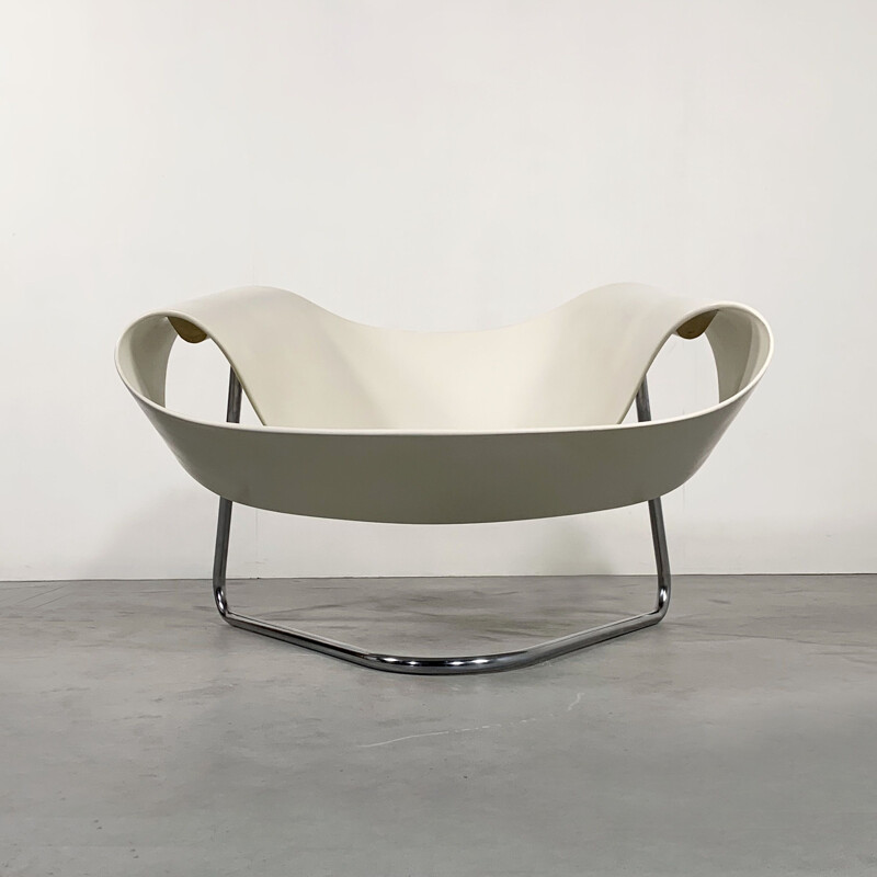 Vintage Ribbon Chair by Franca Stagi & Cesare Leonardi for Fiarm 1960s