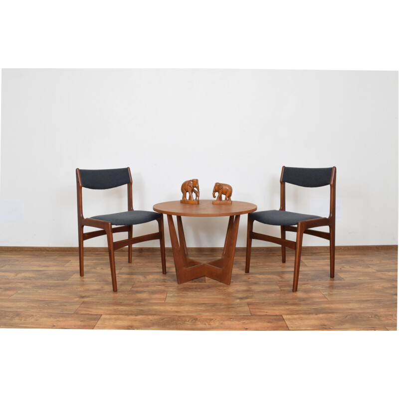Set of 6 vintage Mid-Teak Dining Chairs by Erik Buch Denmark 1960s