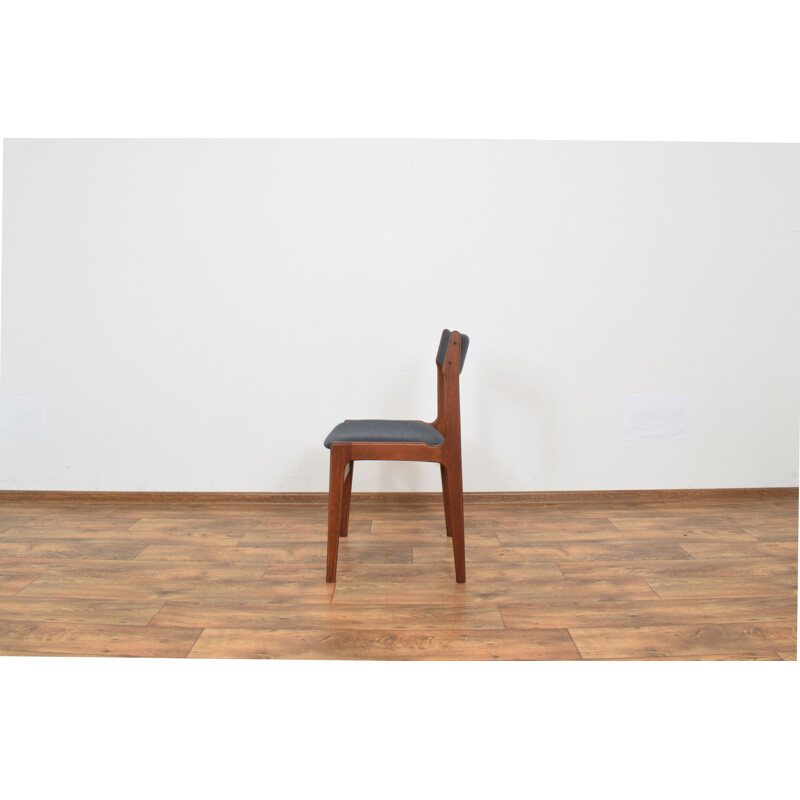 Set of 6 vintage Mid-Teak Dining Chairs by Erik Buch Denmark 1960s