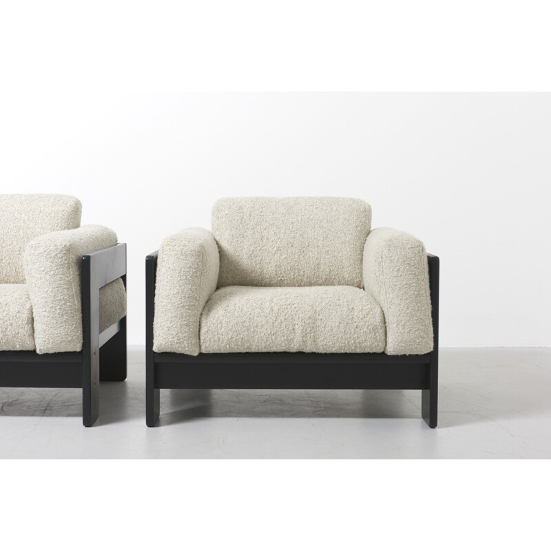 Pair of vintage Lounge Chairs by Tobia & Afra Scarpa for Knoll Italy 1962s