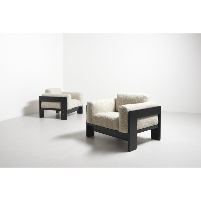 Pair of vintage Lounge Chairs by Tobia & Afra Scarpa for Knoll Italy 1962s