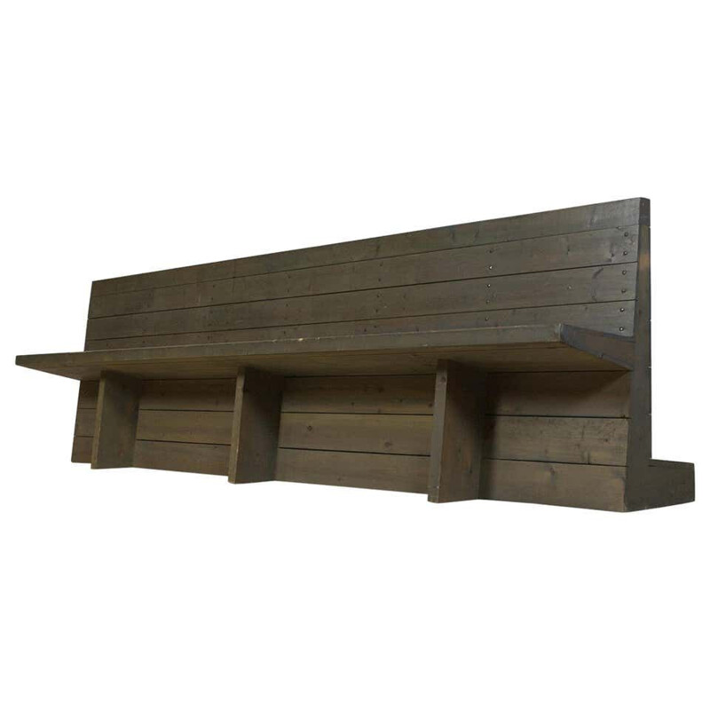 Vintage Dom Hans van der Laan Bench St Willibrordus Church 1964s