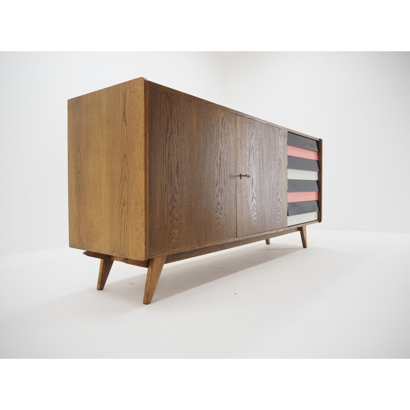 Vintage Jiri Jiroutek Sideboard Czechoslovakia 1960s