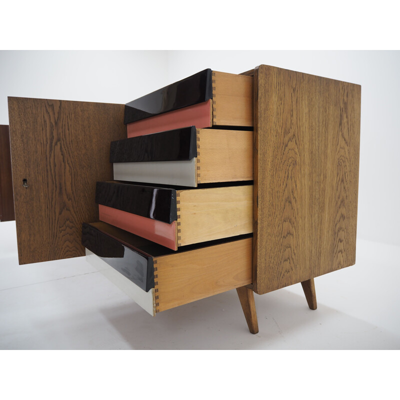 Vintage Jiri Jiroutek Sideboard Czechoslovakia 1960s