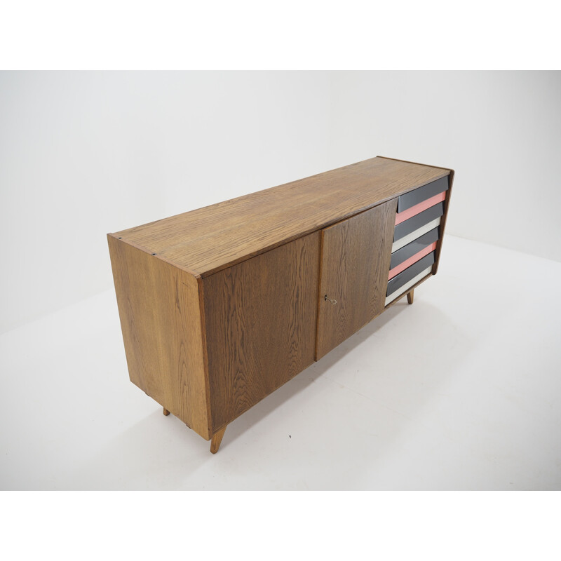 Vintage Jiri Jiroutek Sideboard Czechoslovakia 1960s