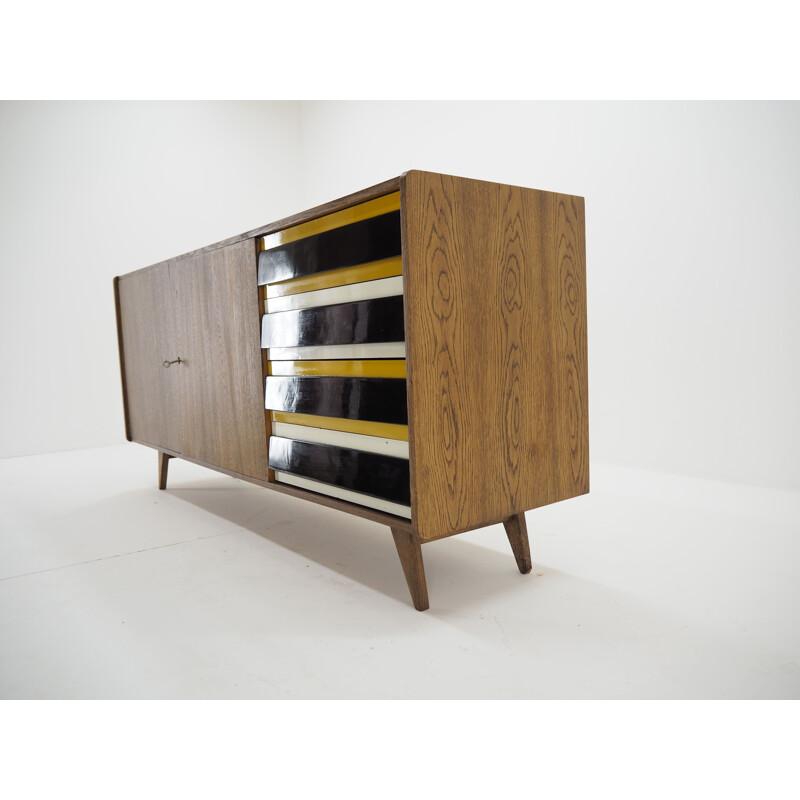 Vintage Jiri Jiroutek Sideboard Czechoslovakia 1960s