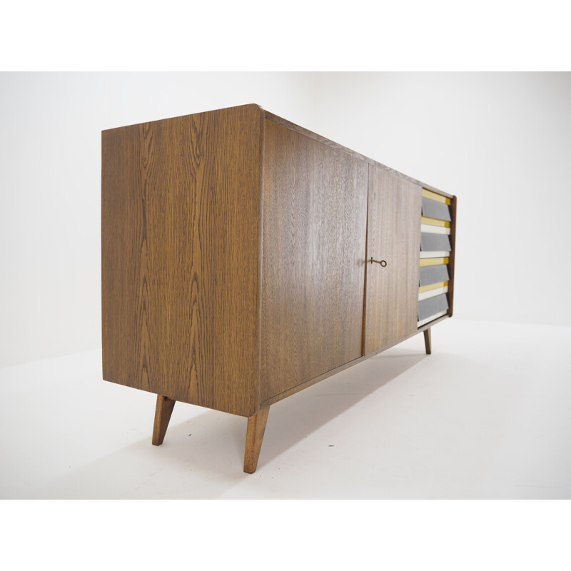 Vintage Jiri Jiroutek Sideboard Czechoslovakia 1960s