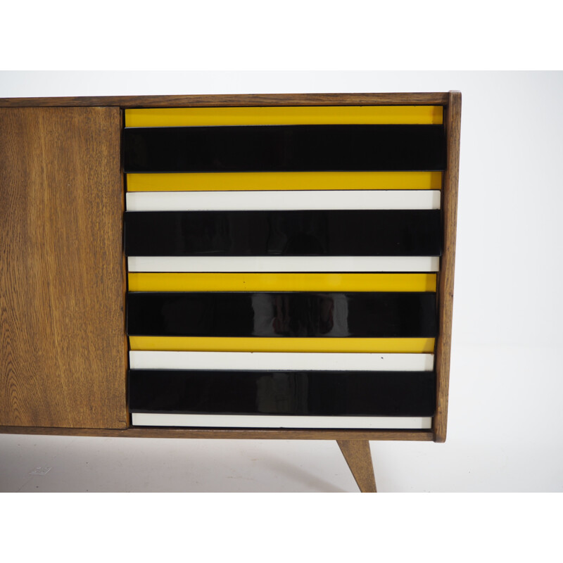 Vintage Jiri Jiroutek Sideboard Czechoslovakia 1960s