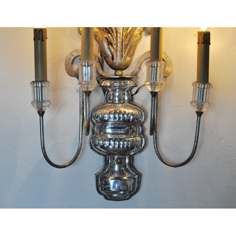 Vintage wandlamp dlg ringen