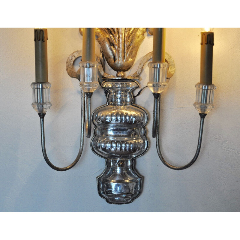 Vintage wall lamp dlg bagues