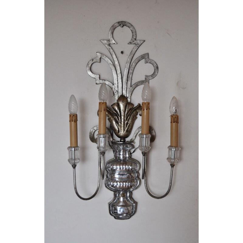 Vintage wall lamp dlg bagues