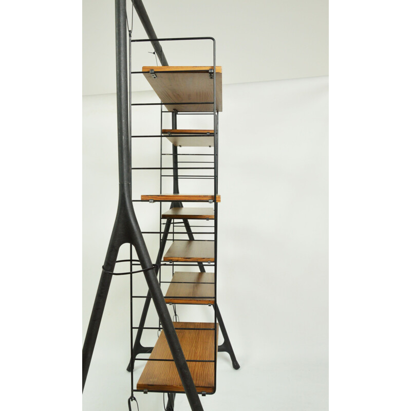 Vintage Modular bookcase by K. and N. Strinning String Sweden 1960s