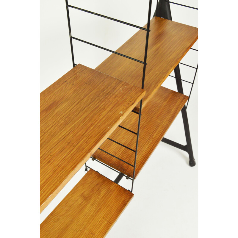 Vintage Modular bookcase by K. and N. Strinning String Sweden 1960s