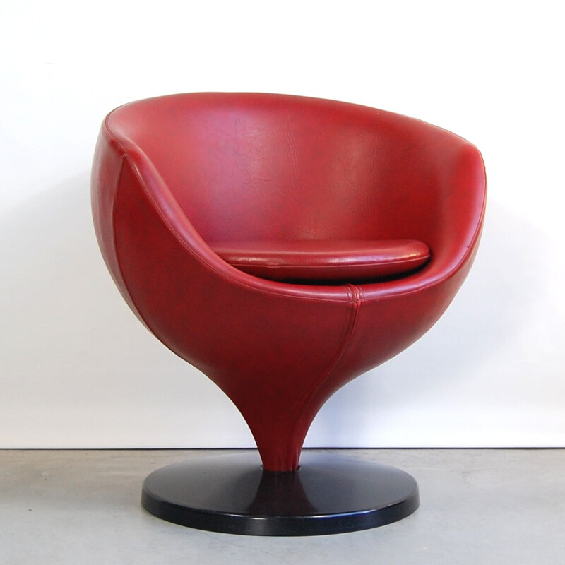 Vintage armchair Luna by Pierre Guariche for Meurop 1960s