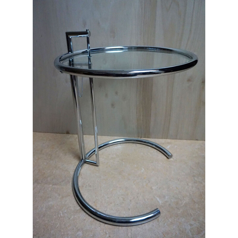 Vintage Eileen Gray Table by Vereinigte Werkstätten 1989