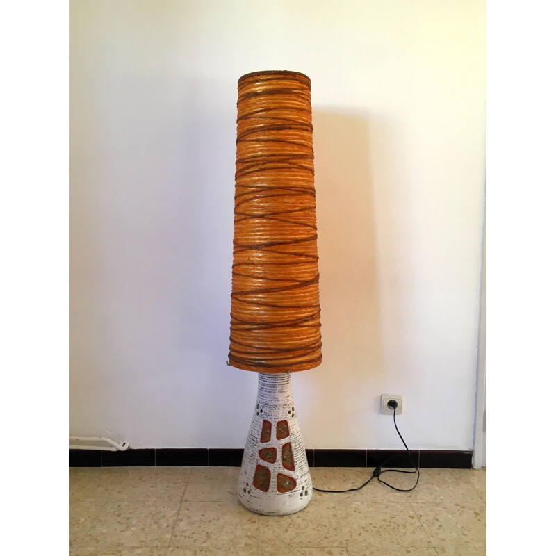 Vintage floor lamp Accolay 1970s