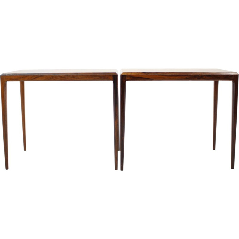 Pair of vintage Johannes Andersen Side Tables Denmark 1960s