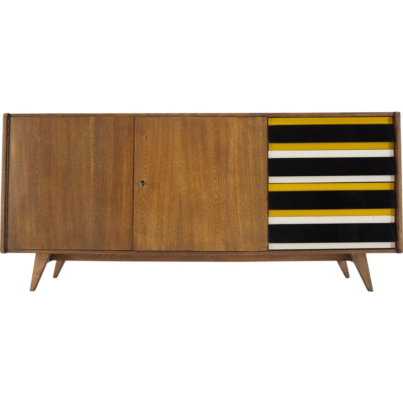 Vintage Jiri Jiroutek Sideboard Czechoslovakia 1960s