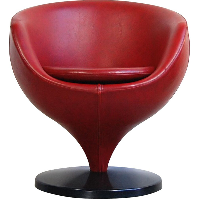 Vintage armchair Luna by Pierre Guariche for Meurop 1960s