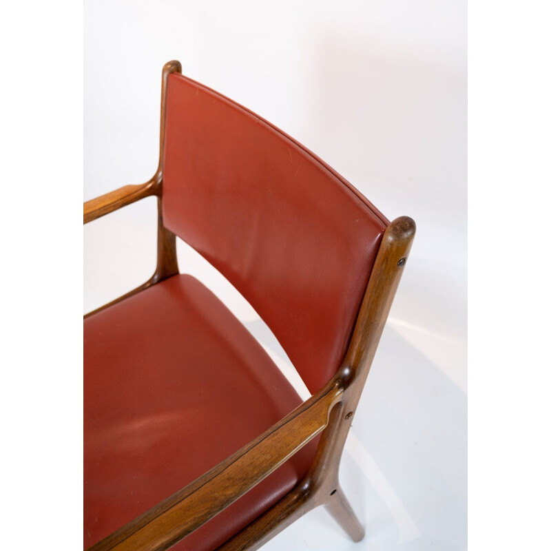 Conjunto de 6 poltronas vintage de Ole Wanscher e P. Jeppesen Furniture 1960