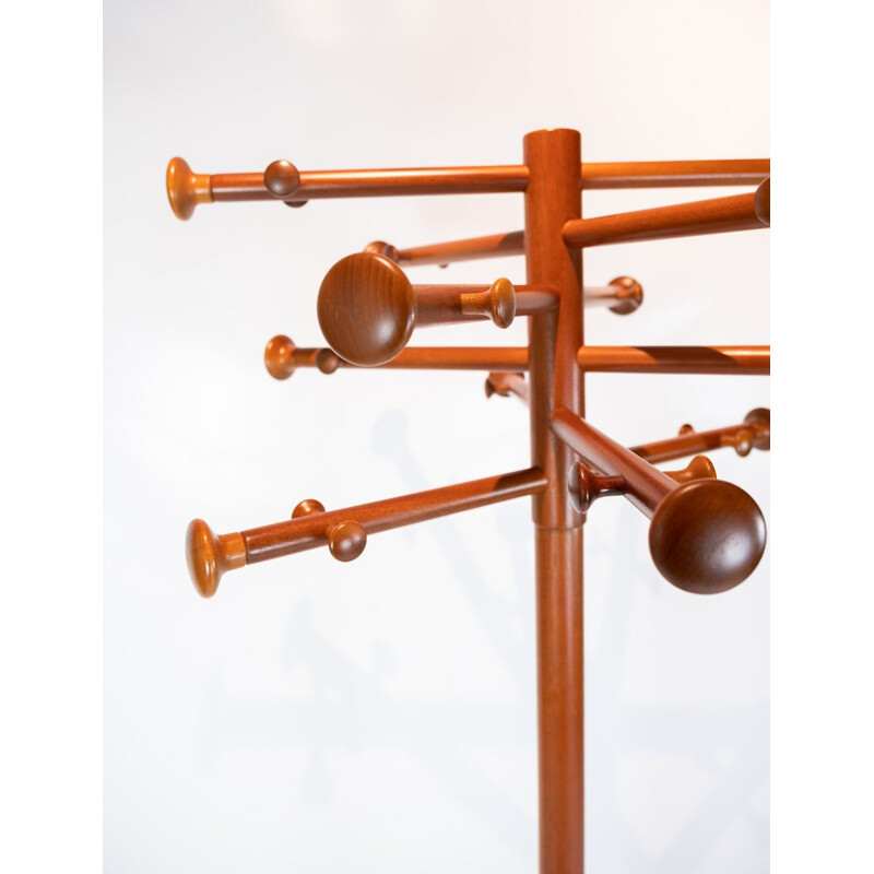 Vintage Coat stand in mahogany by Nanna Ditzel 1992s