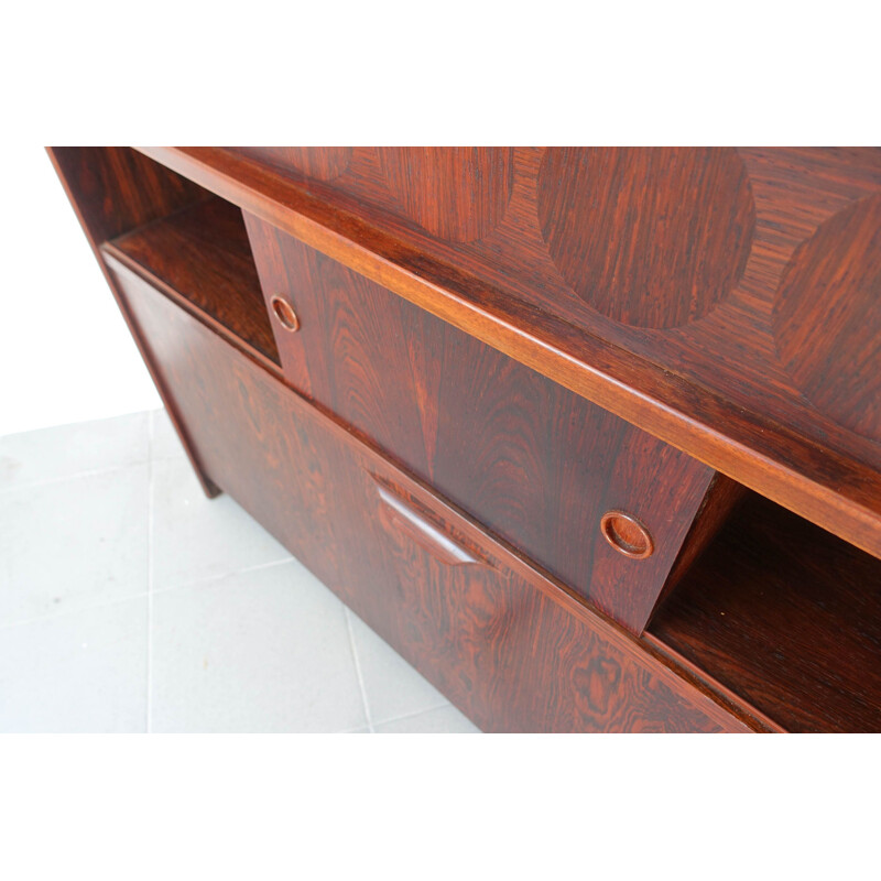 Vintage Rosewood Bar Cabinet by Johannes Andersen for Skaaning & Son 1960s