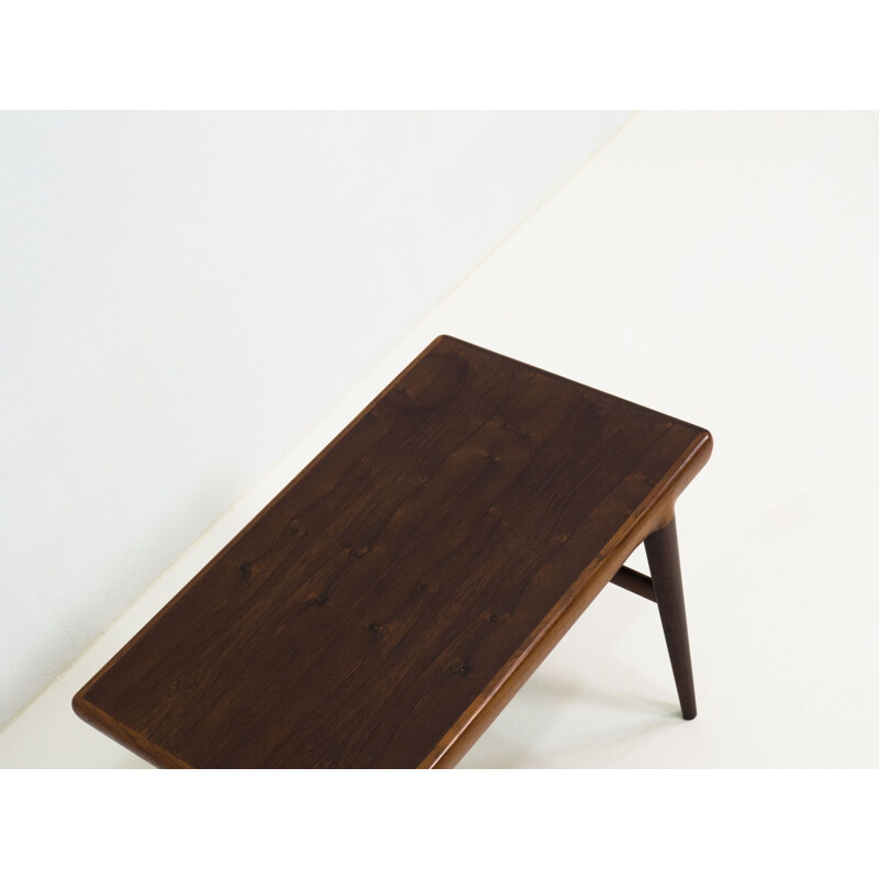Vintage CFC Silkebord rosewood side table by Johannes Andersen