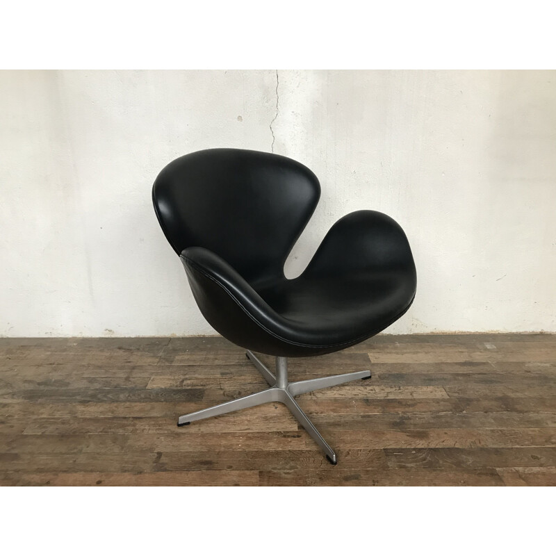 Fauteuil vintage Swan d'Arne Jacobsen pour Fritz Hansen 2002