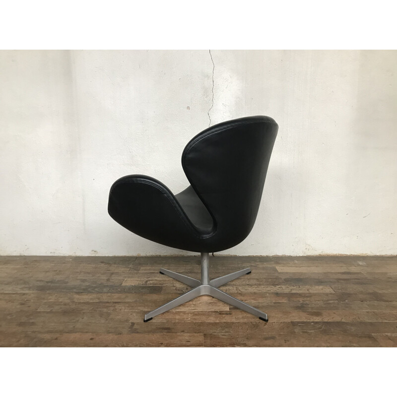 Fauteuil vintage Swan d'Arne Jacobsen pour Fritz Hansen 2002