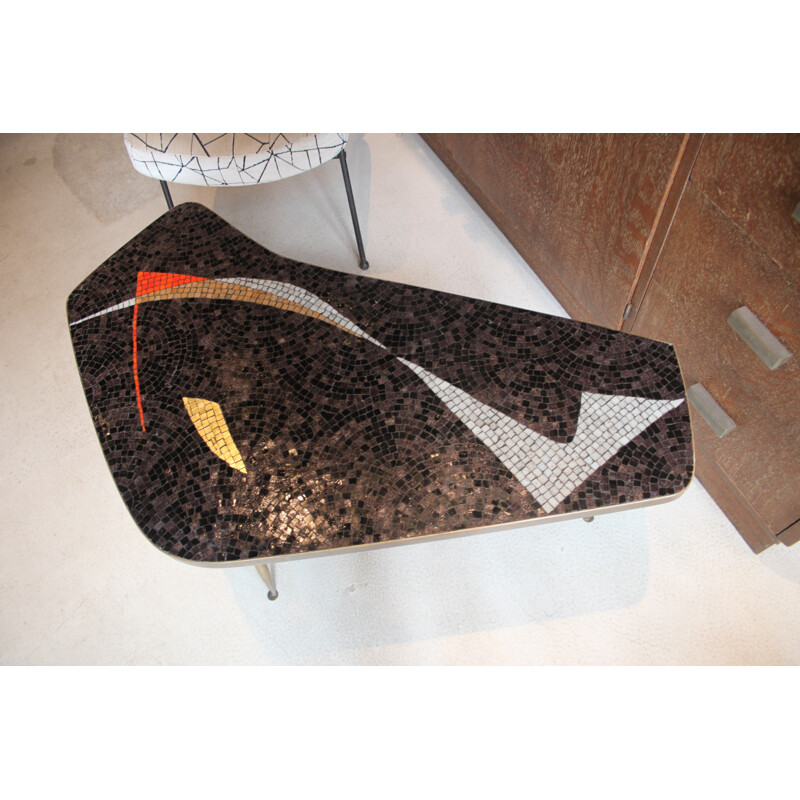 Coffee table in ceramic, Berthold MULLER - 1950s