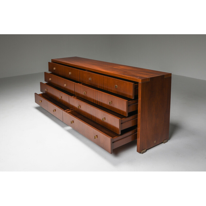 Vintage chest of drawers with Drawers to Carlo Scarpa 1965s