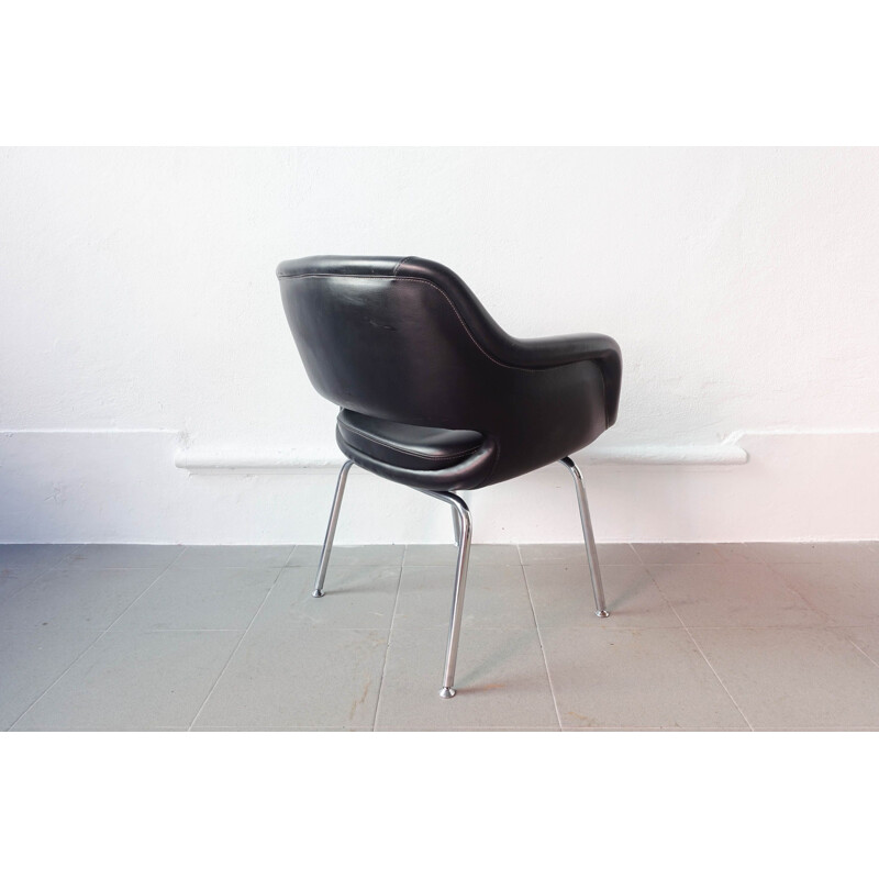 Vintage Olivier Mourgue's Armchair Airborne  Metalúrgica da Longra 1960s