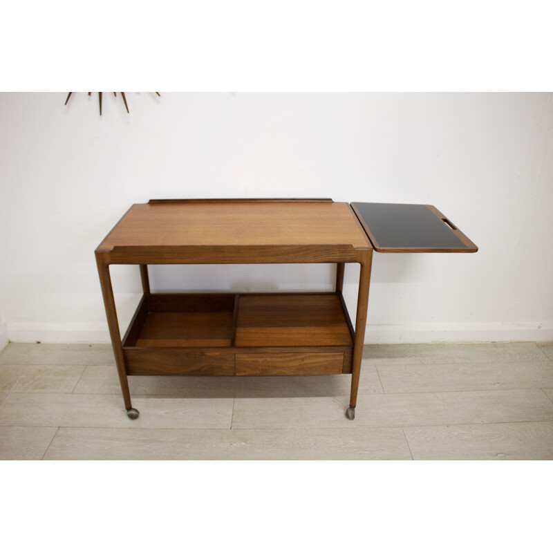 Mid-Century Teak Serving Cart by Ib Kofod Larsen for G-Plan