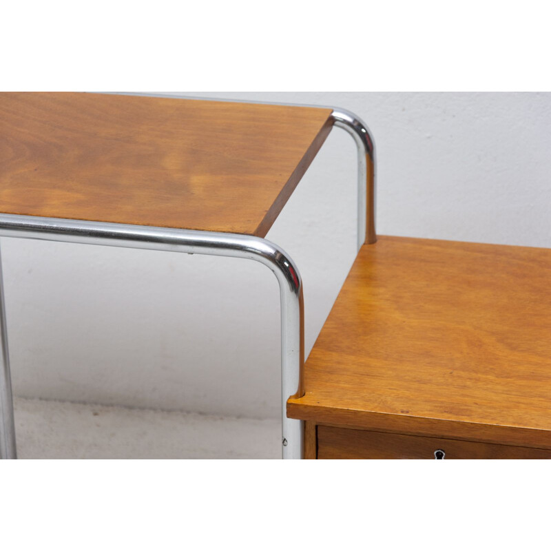 Vintage Children Tubular steel writing desk by Marcel Breuer 1930s