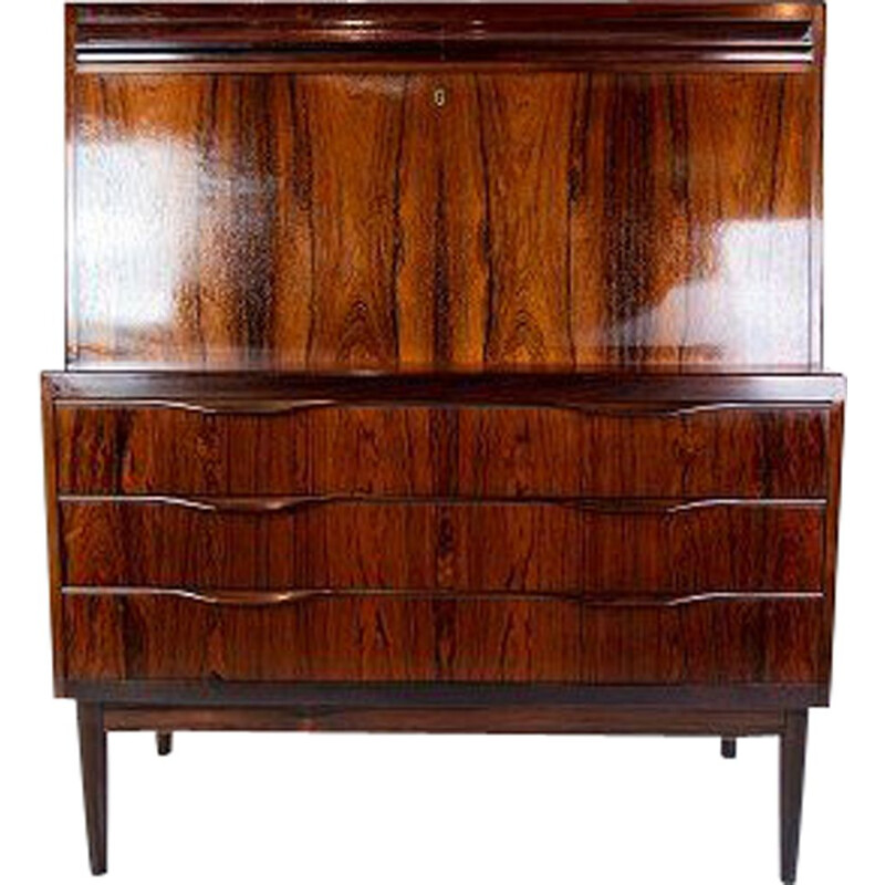 Vintage Secretary in rosewood Denmark 1960s