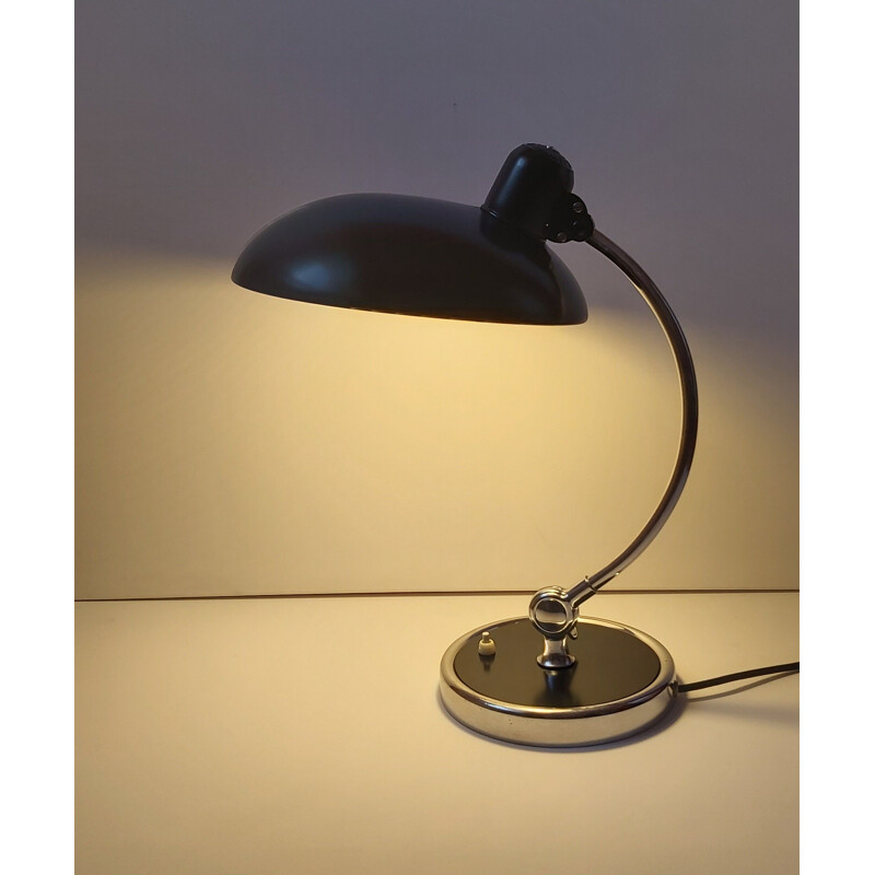 Lampe de bureau vintage de C. Dell pour Kaiser Idell Allemagne 1950