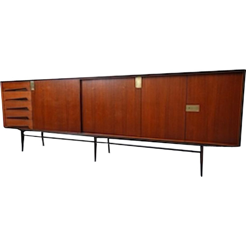 Vintage Sideboard By Vittorio Dassi Italy 1950s