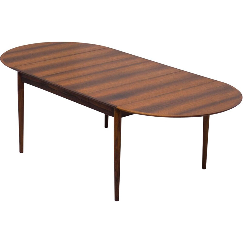 Vintage Sibast Mobler rosewood dining table by Arne Vodder