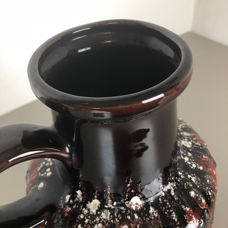 Grand vase vintage Fat Lava Scheurich WGP 1970