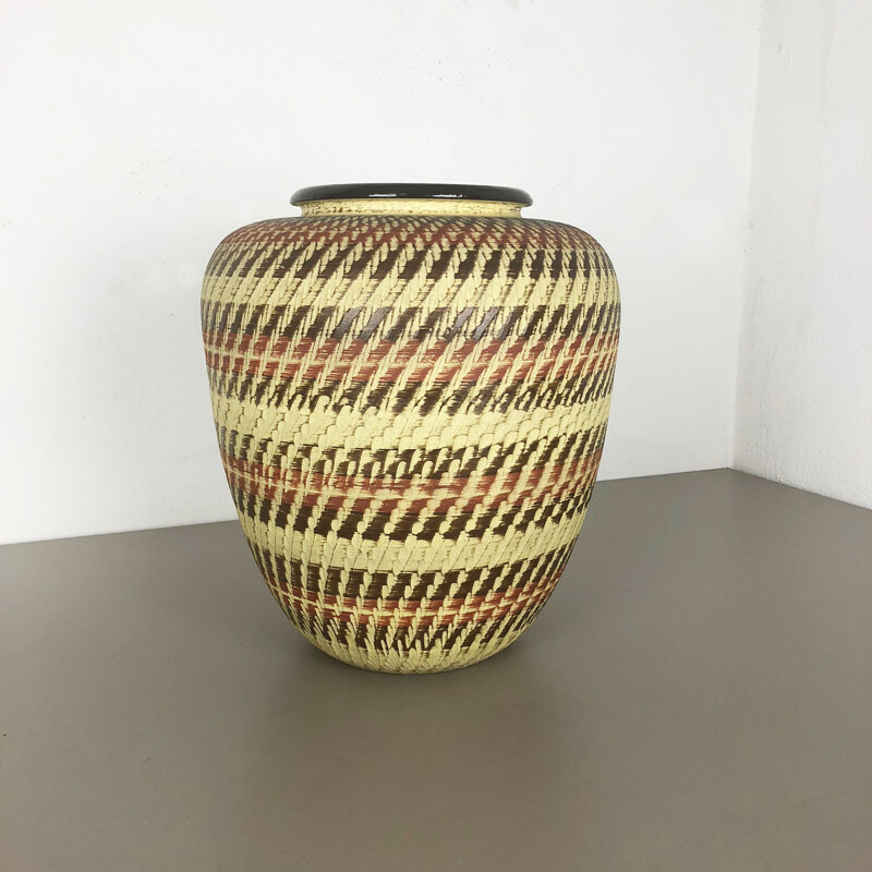 Vase de sol vintage en céramique par Dümmler et Breiden, Allemagne 1950
