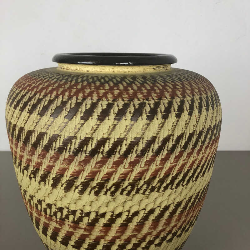 Vintage ceramic floor vase by Dümmler and Breiden, Germany 1950