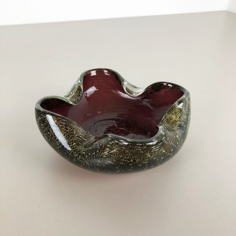 Vintage ashtray from Murano Italy 1970s