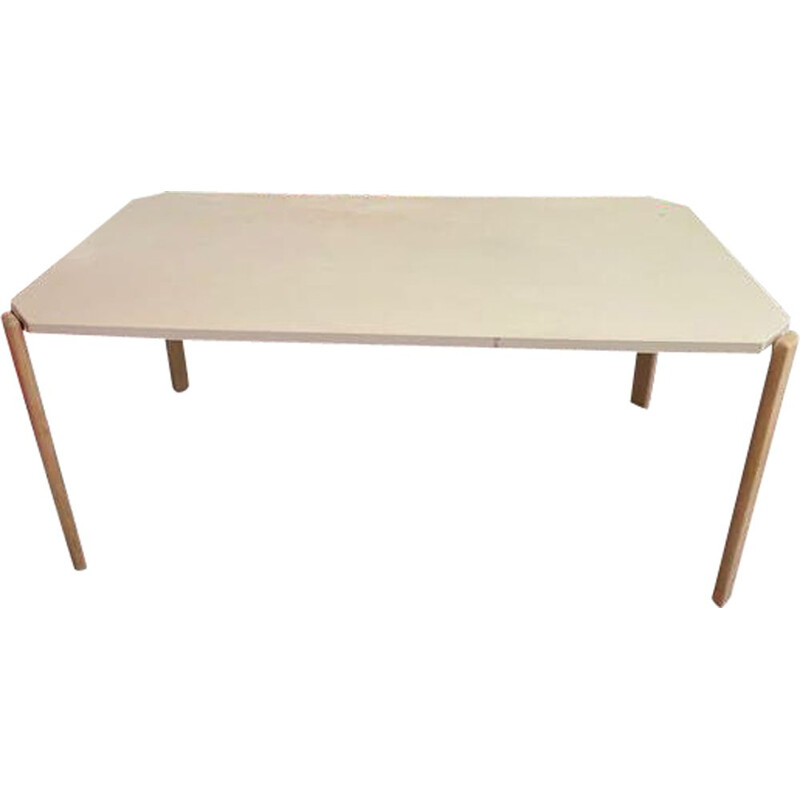 Table de salle à manger vintage Bruno Rey pour Dietiker 1970