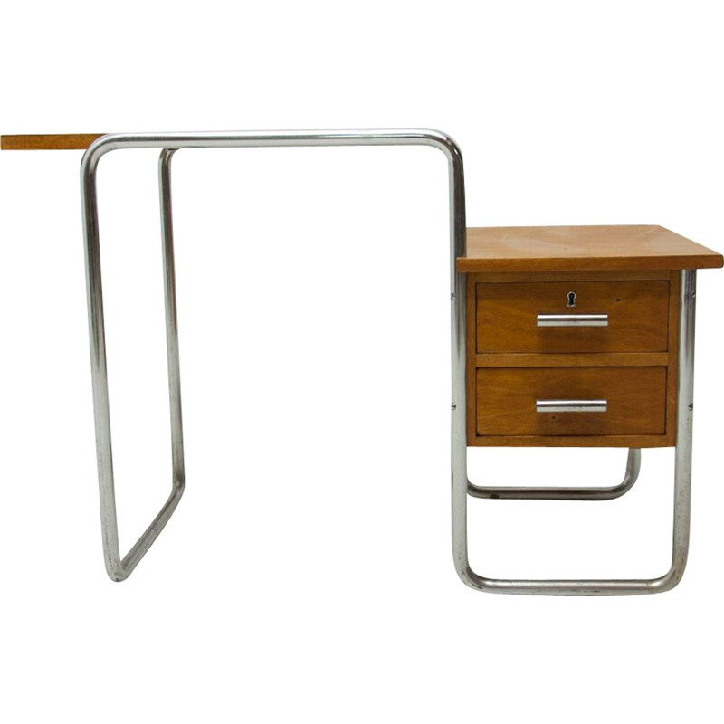 Vintage Children Tubular steel writing desk by Marcel Breuer 1930s