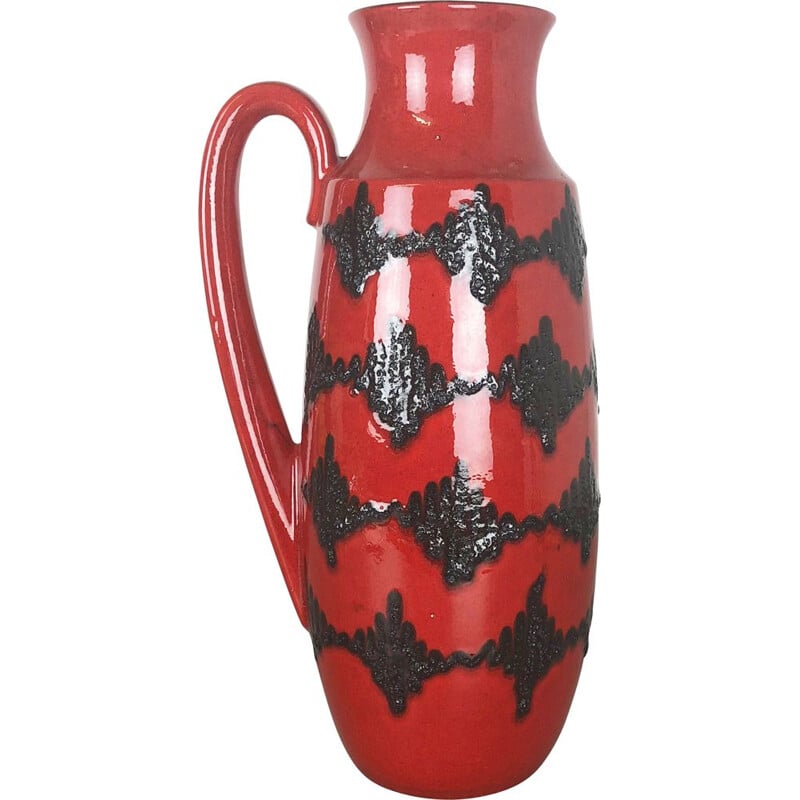 Grand vase vintage fat - lava