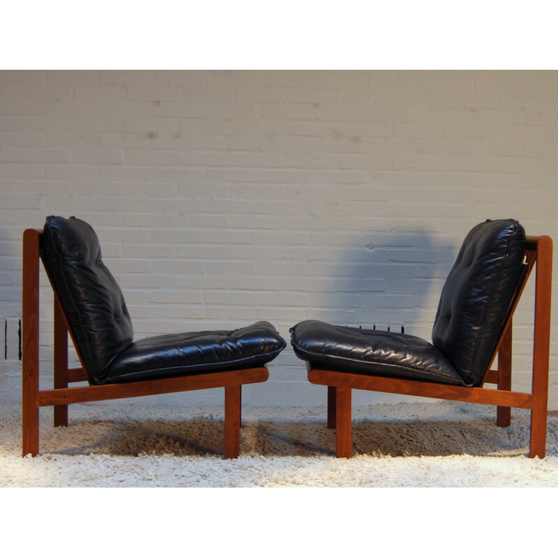 Set of three Scandinavian chairs - 60