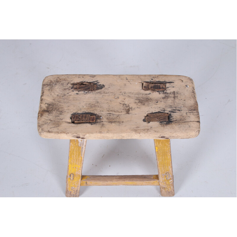 Vintage milking stool Scandinavia 1950s