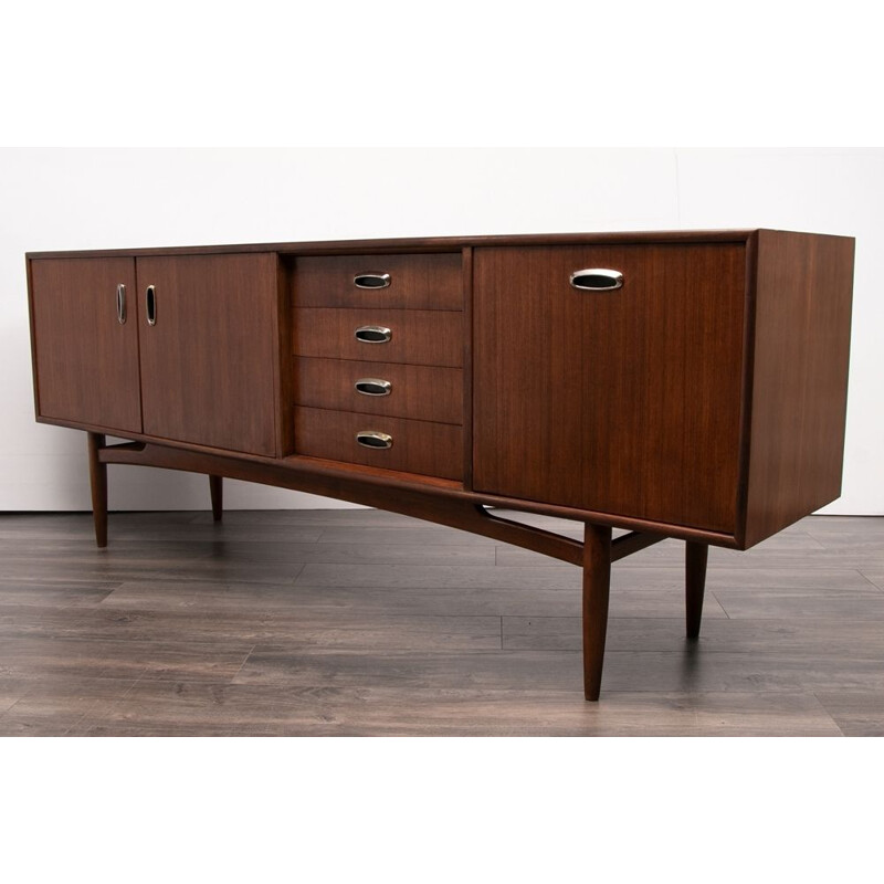 Vintage G-Plan Teak & Tola Sideboard by Victor Wilkins British 1960s