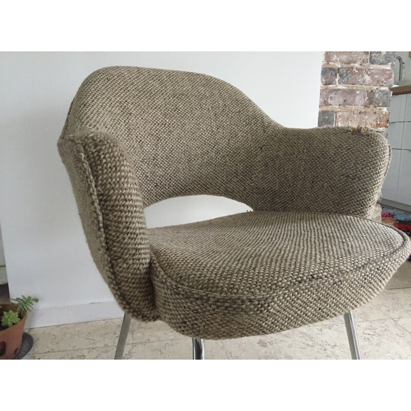 Vintage Conference Armchair by Knoll 1970s