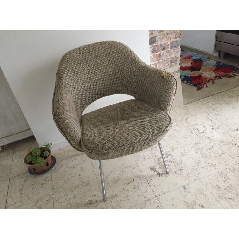 Vintage Conference Armchair by Knoll 1970s